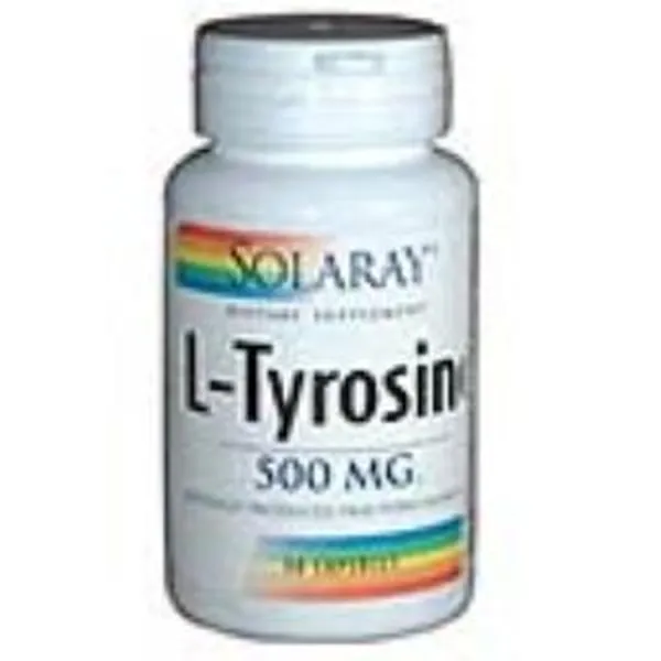 L-tirosina 500 mg 50 caps Solaray