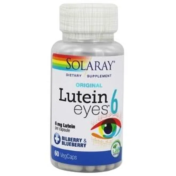 Lutein eyes 6 mg 30 vcaps Solaray