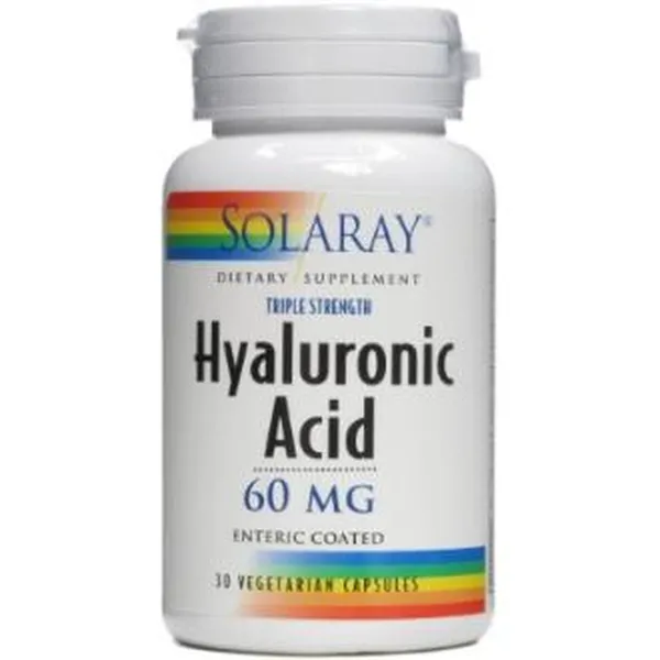 Hyaluronic acid 60 mg 30 vcaps Solaray