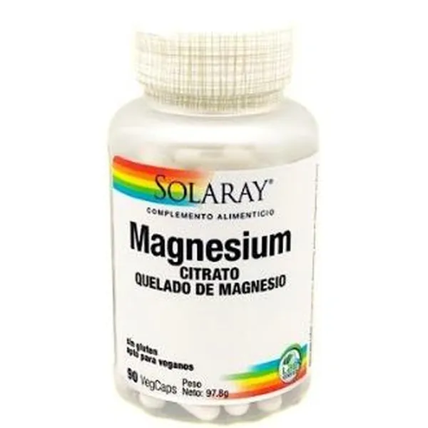 Magnesium citrato 133 mg 90 vcaps Solaray