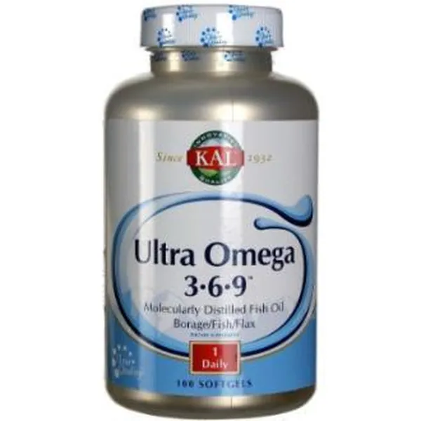 Ultra omega 3 6 9 100 perlas Kal