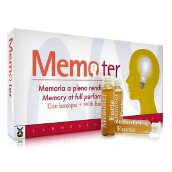 Memoter con bacopa 20 viales x 10 ml Tegor