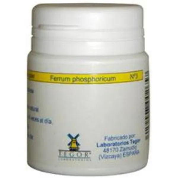 Tegorsales 3 fosfato de hierro 350 comp Tegor