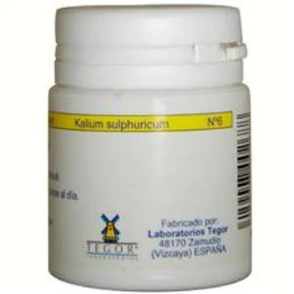 Tegorsales 6 sulfato de potasio 350 comp Tegor