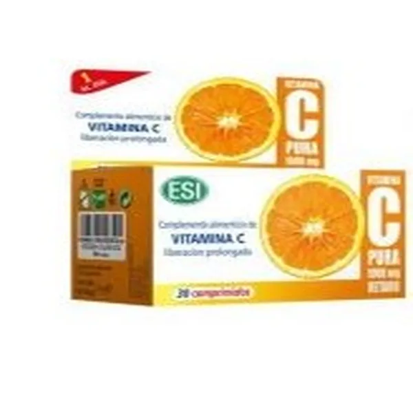 Vitamina c pura 1.000 mg retard 30 comp Trepatdiet