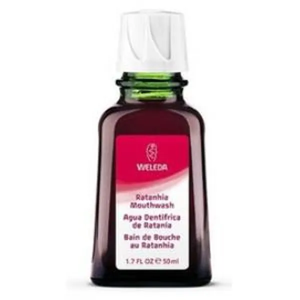 Agua dentifrica de ratania 50 ml Weleda cos