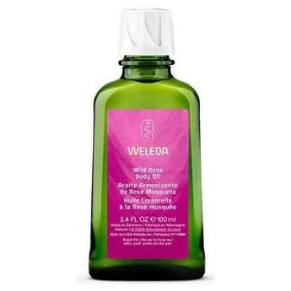 Aceite corporal suavizante rosa mosqueta 100 ml Weleda cos
