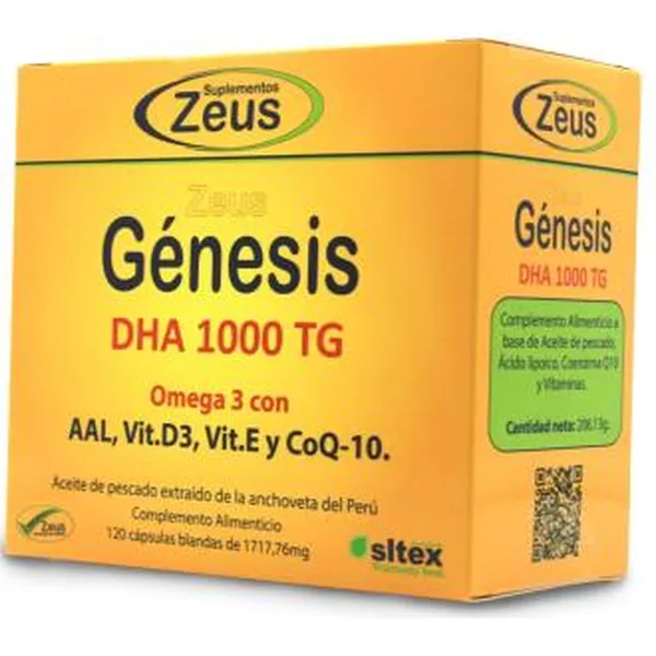 Genesis dha tg 1000 120 caps Zeus