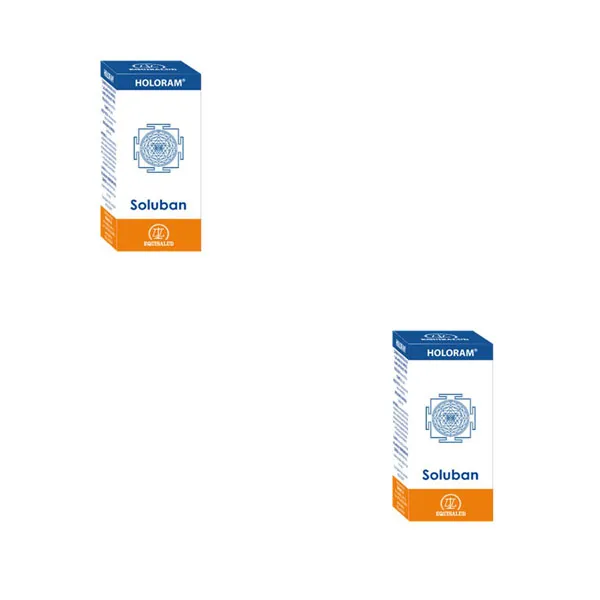 Pack 2 unds Holoram Soluban 180 Cáp. Equisalud