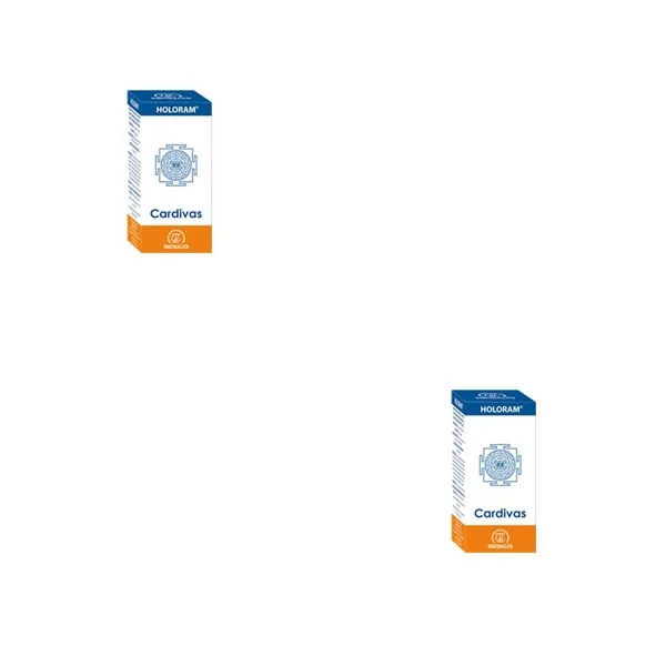 Pack 2 unds Holoram Cardivas  180 Cáp. Equisalud