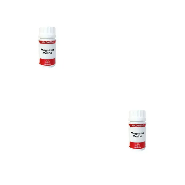 Pack 2 unds Holomega Magnesio Marino 180 Cáp. Equisalud