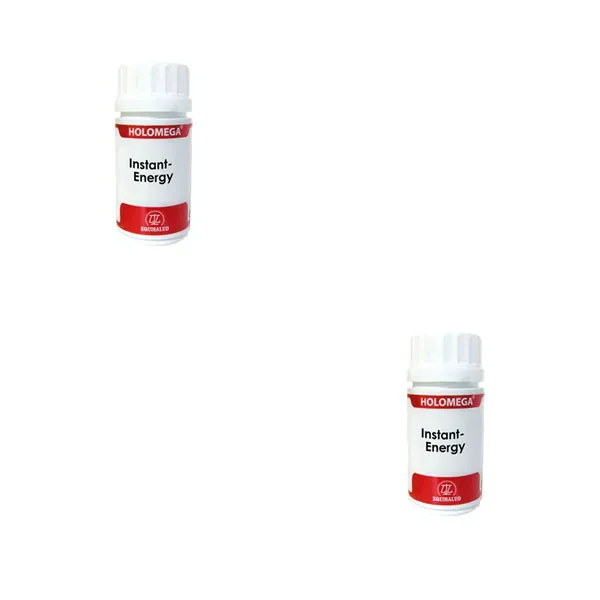 Pack 2 unds Holomega Instant-Energy  50 Cáp. Equisalud