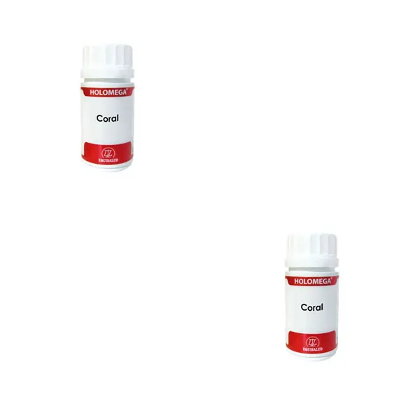 Pack 2 unds Holomega Coral 180 Cáp. Equisalud