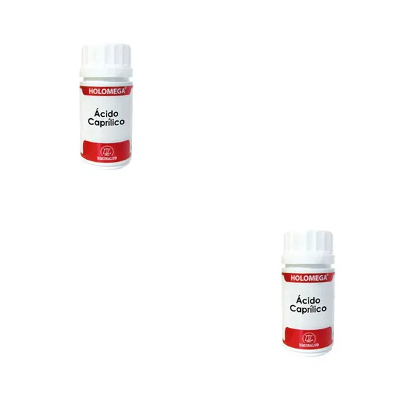 Pack 2 unds Holomega Ácido Caprílico 180 Cáp. Equisalud